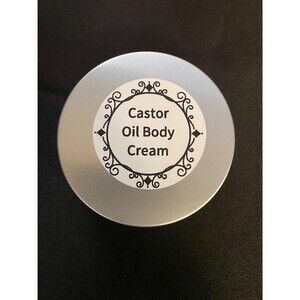 Organic Castor Oil Cream for Wrinkles, Fine Lines